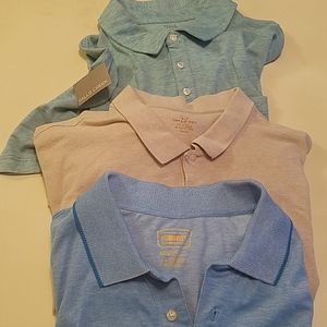 Lot of 3 men's polos.
